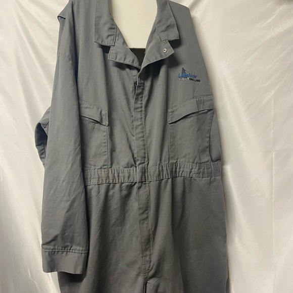 Bulwark Protective Apparel Coveralls 60-RG Flame Resistant Latshaw Drilling Logo - Picture 2 of 13